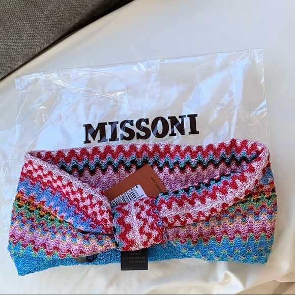 💕x2HP💕Missoni zig zag chevron knit headband - Picture 5 of 7